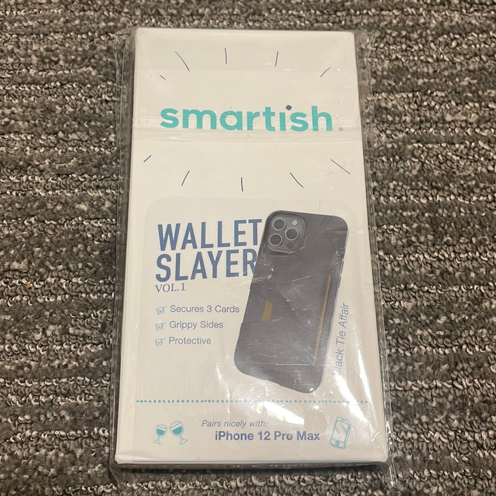 iPhone 12 Pro Max Case. With card holder